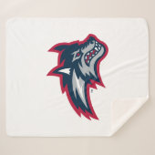 ストーニーブルック大学 | Seawolves シェルパブランケット (正面(横))