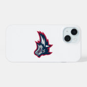 ストーニーブルック大学 | Seawolves iPhone 15ケース (裏面横)