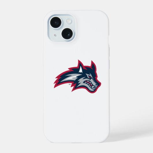 ストーニーブルック大学 | Seawolves iPhone 15ケース (裏面)