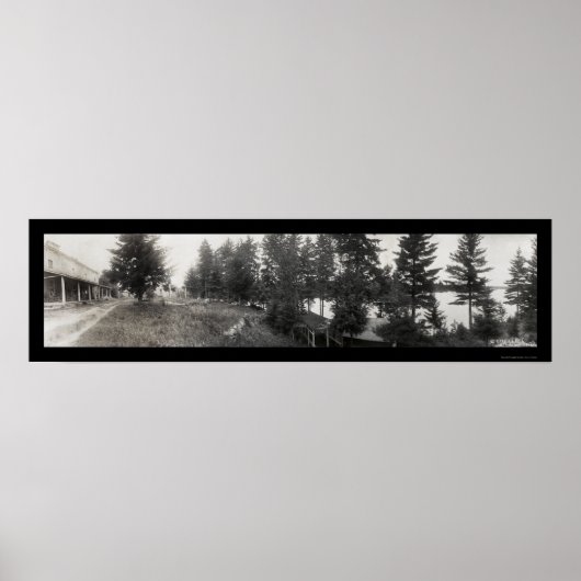 ストーニーレイクホテルグレンフィールド,ニューヨーク写真1921 ポスター (正面)