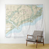 ストーノ川と北エジスト川の航海のチャート11522 タペストリー (インサイチュ(横))