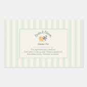 ストーブトップ シマー ポット キット 長方形シール (正面)