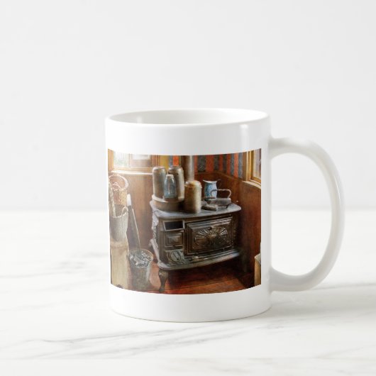 ストーブ - いい時代だったね コーヒーマグカップ (右)