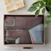 ストーミーの空の下の大きな赤い納屋 薄葉紙 (ギフト)