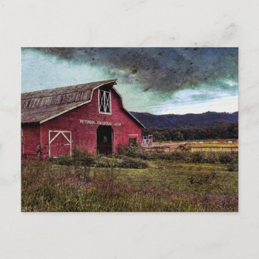 ストーミーアメリカ – ルーラルノースカロライナ ポストカード (正面)