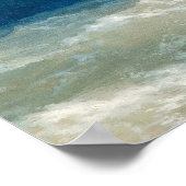 ストーミーウォーターズと沿岸のシーンIvan Aivazovsky ポスター (角)