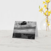 ストーミーサンライズインニューメキシコNotecard カード (黄色い花)