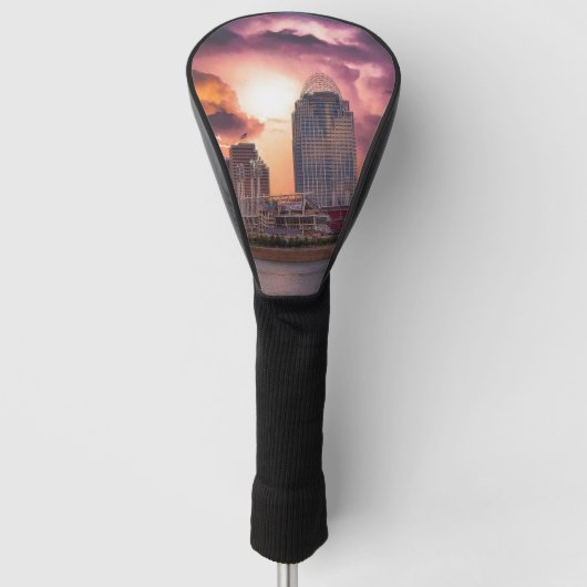 ストーミーシンシナティ素晴らしアメリカンボールパーク ゴルフヘッドカバー (正面)