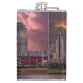 ストーミーシンシナティ素晴らしアメリカンボールパーク フラスク (裏面)