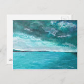 ストーミーシースケープ ポストカード (正面/裏面)