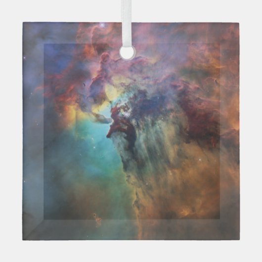 ストーミーシーズオブラグーン星雲射手座 ガラスオーナメント (正面)