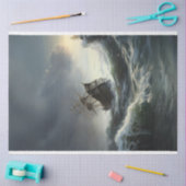 ストーミーシーズ船の切り離し 薄葉紙 (クラフト)