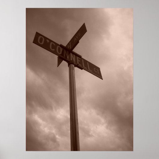 ストーミースカイオンオコネルコート ポスター (正面)