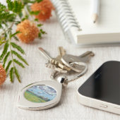 ストーミースカイヴィンセントゴッホ下の風景 キーホルダー (側面)