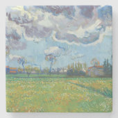 ストーミースカイヴィンセントゴッホ下の風景 ストーンコースター (正面)