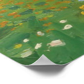 ストーミースカイヴィンセントゴッホ下の風景 ポスター (角)