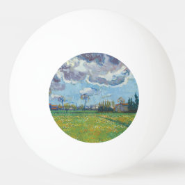 ストーミースカイヴィンセントゴッホ下の風景 卓球ボール