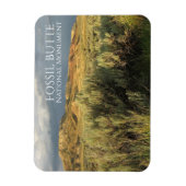 ストーミースカイ化石バター国定記念物ワイオミング マグネット (縦)