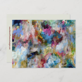 ストーミースカイ表現コンテンポラリーファインアート ポストカード
