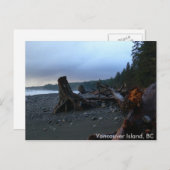 ストーミービーチはがき ポストカード (正面/裏面)