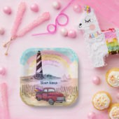 ストーミーライトハウストラック ペーパープレート (パーティー)