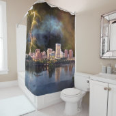 ストーミーリッチモンドスカイライン シャワーカーテン (インサイチュ)