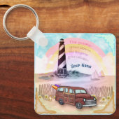 ストーミーレインボーライトハウス キーホルダー (正面)