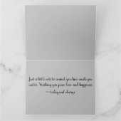 ストーミー波とドラマチックなライトハウスシースケープ カード (内部)