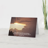 ストームとサンライト信仰バイブル聖句カード カード (正面)