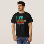 ストームを乗り越えた強い女性 励ましの言葉 Tシャツ (正面フル)
