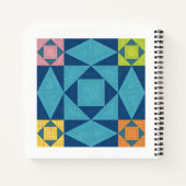 ストームアットシーキルトスクエアノート ノートブック (裏面)