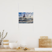 ストームアットセントジョセフライトハウスポスター ポスター (キッチン)