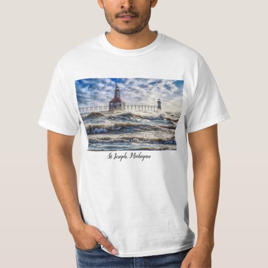 ストームアットセントジョセフライトハウス Tシャツ (正面)