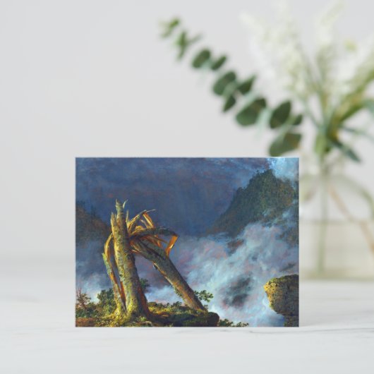 ストームインザマウンテンズバイフレデリックエドウィンチャーチ ポストカード (スタンド正面)