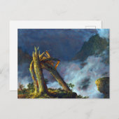 ストームインザマウンテンズバイフレデリックエドウィンチャーチ ポストカード (正面/裏面)