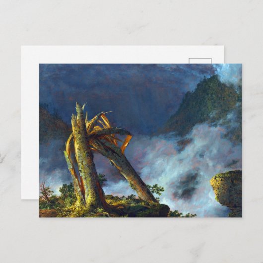 ストームインザマウンテンズバイフレデリックエドウィンチャーチ ポストカード (正面/裏面)