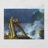 ストームインザマウンテンズバイフレデリックエドウィンチャーチ ポストカード (正面)