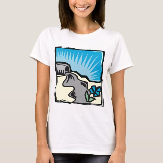 ストームウォーターパイプTシャツ Tシャツ (正面)