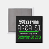 ストームエリア2019年9月20日 マグネット (正面/裏面)