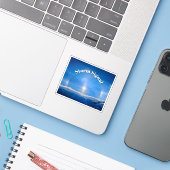 ストームシグナルサンドッグステッカー シール (ノートパソコンとiPhone)