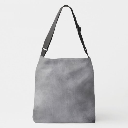 ストームスタイリッシュクラウド効果グレー クロスボディバッグ (裏面)