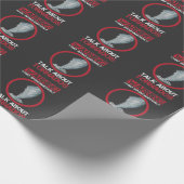 ストームチェザーサイクロンハリケーン・ハンター天気 ラッピングペーパー (角)