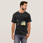 ストームチェザートルネード天気予報イメージ Tシャツ (正面フル)