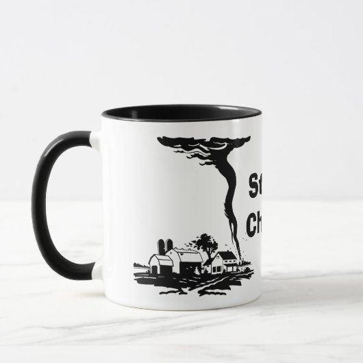 ストームチェザートルネード気象気象予報士 マグカップ (左)
