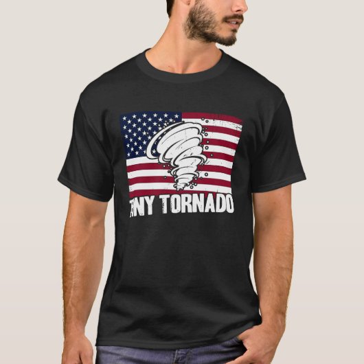 ストームチェザーハリケーン気象小竜巻 Tシャツ (正面)