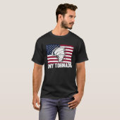 ストームチェザーハリケーン気象小竜巻 Tシャツ (正面フル)