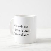 ストームチェーザー、空 コーヒーマグカップ (正面左)