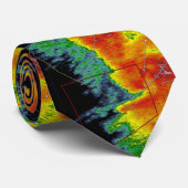 ストームチャザーレーダー画像 ネクタイ (ロール)