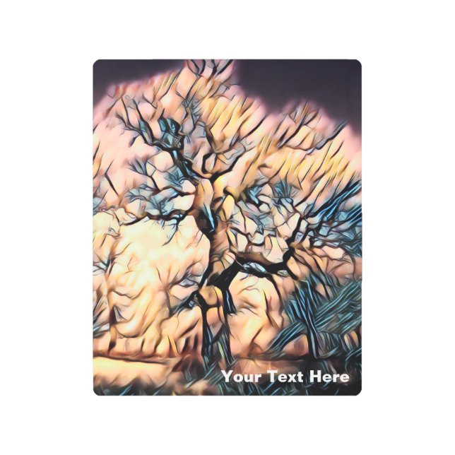 ストームツリー メタルプリント (正面)