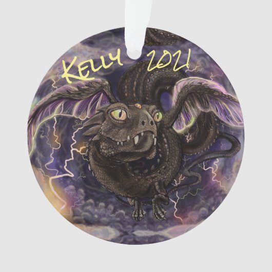 ストームドラゴンの目 オーナメント (正面)